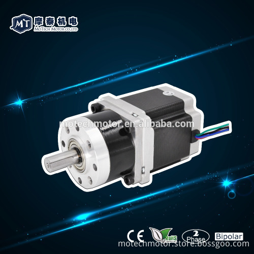 Gear Ratio 4:1 Planetary Gearbox Nema 24 Geared Stepper Motor 8Nm
